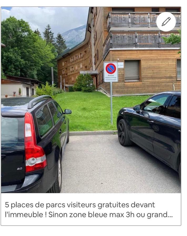 Magnifique Appartement Aux Diablerets Avec Vue Imprenable Les Diablerets Buitenkant foto